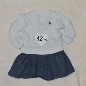 Baby girls Polo Ralph Lauren dress